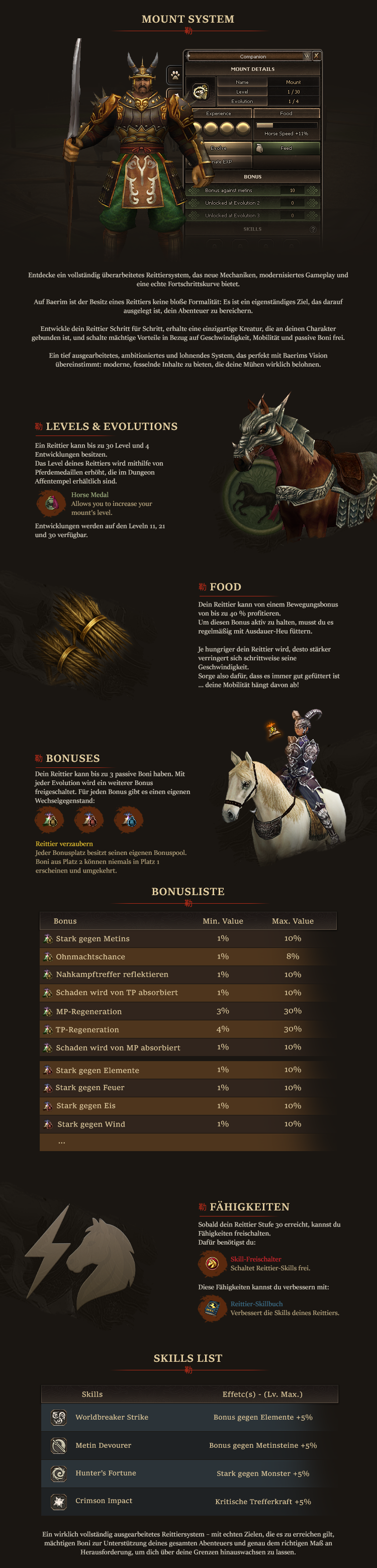 Reittiersystem