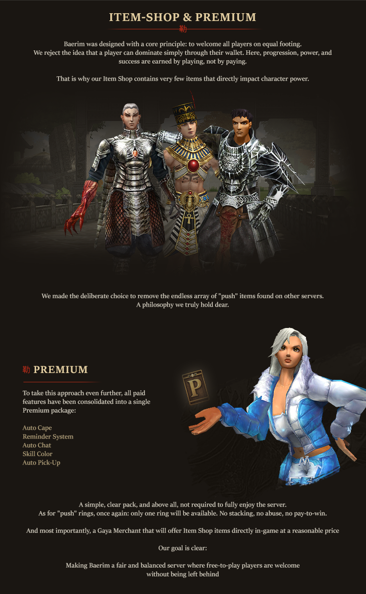 Item-Shop & Premium