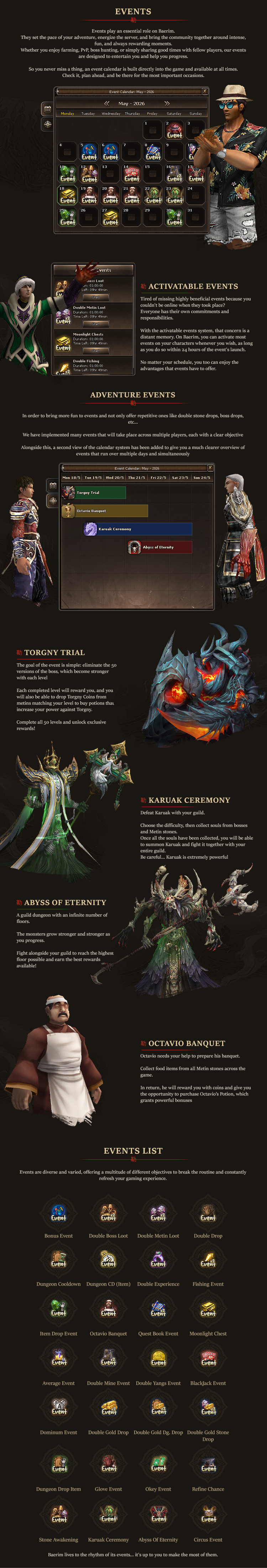 Events