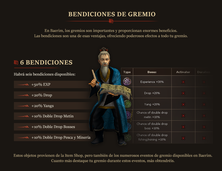 Bendiciones del imperio