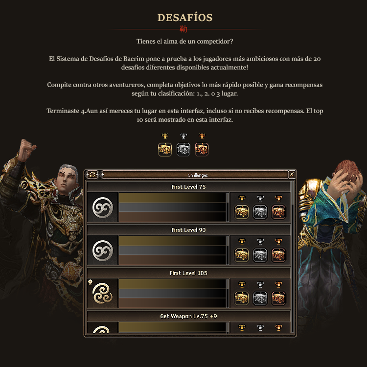 Desafios