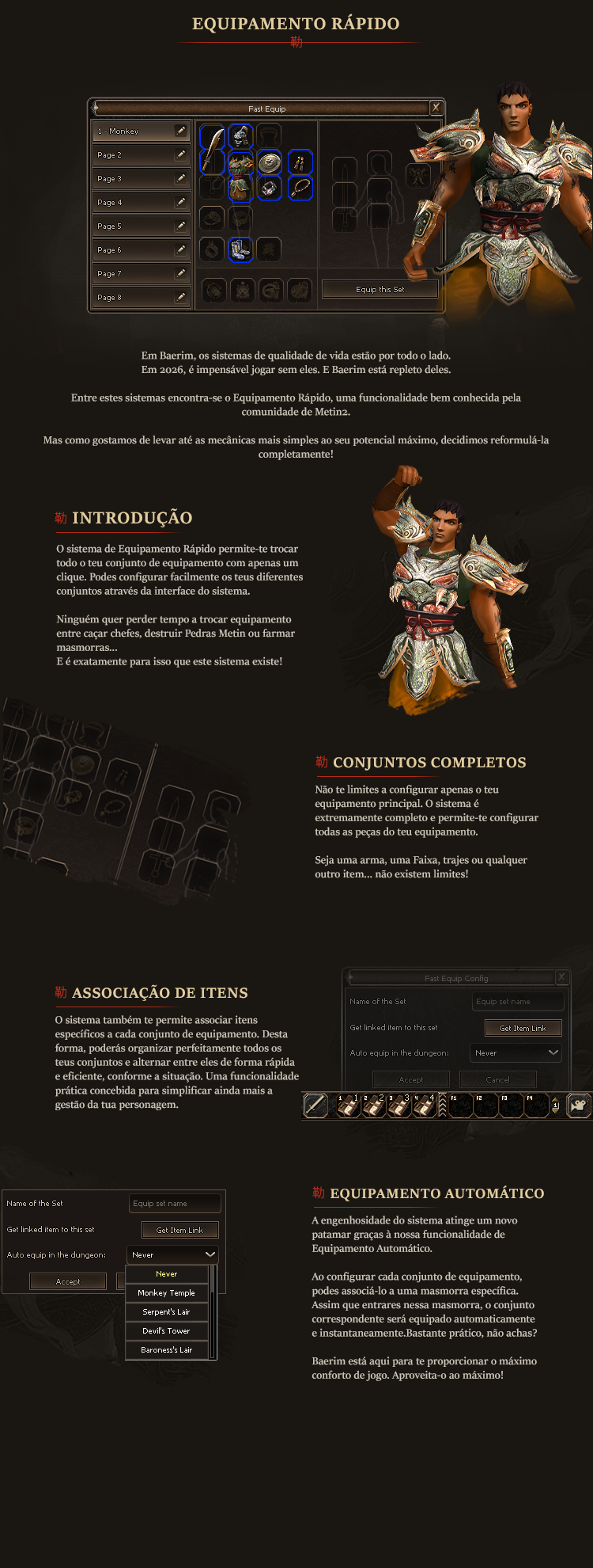 Equipamento rapido